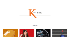 Desktop Screenshot of kristametcalf.com